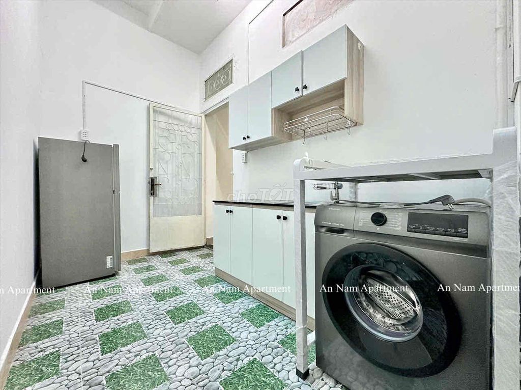 One bedroom is 47 meters wide. There's a yard after Full Seven.