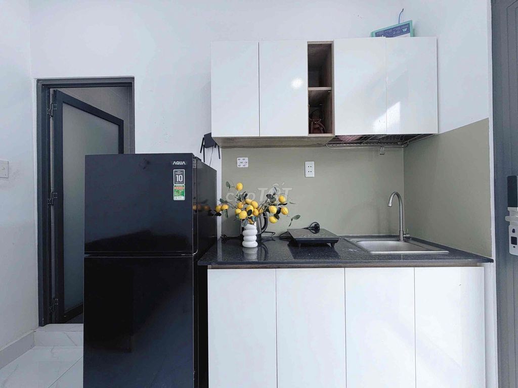 rented service apartment - 1 bedroom - full interior - balcony open lvd