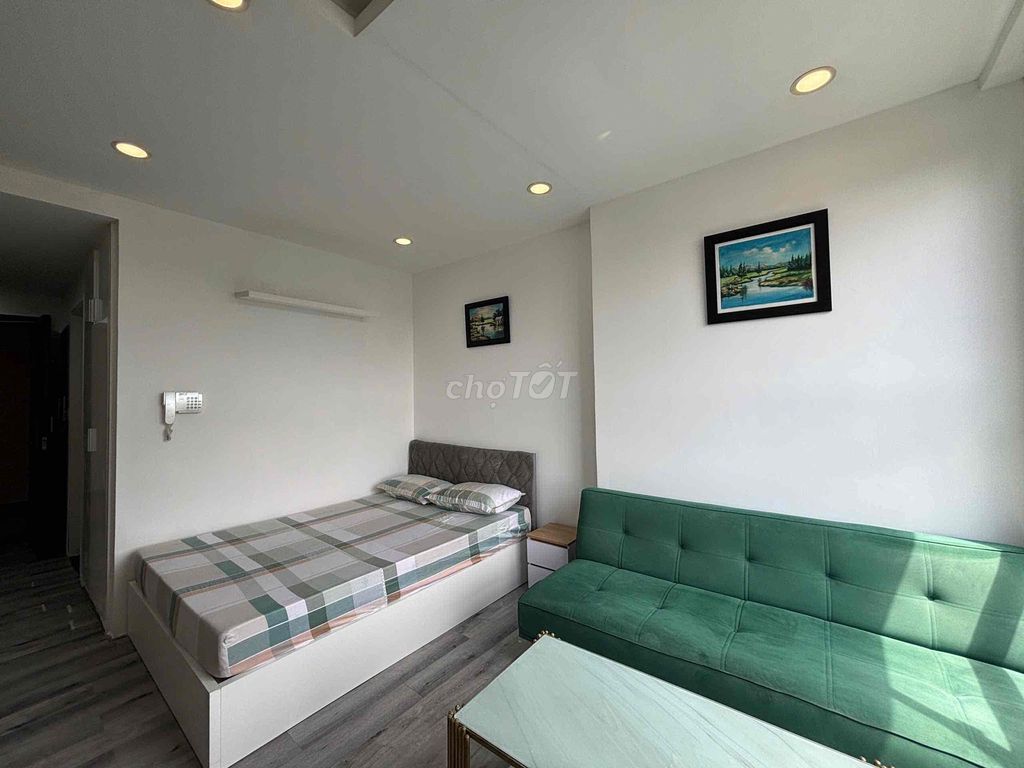 High-level Novaland apartment entered right next to the airport.