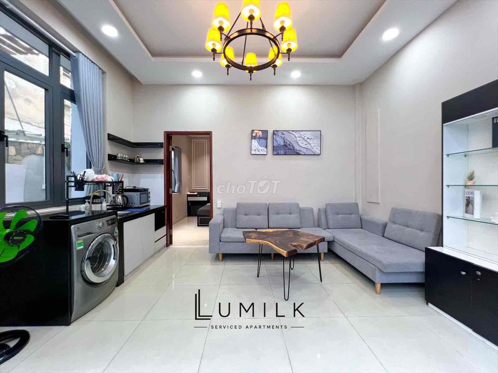 Central District One, one bedroom, one garden living room, private washing machine.