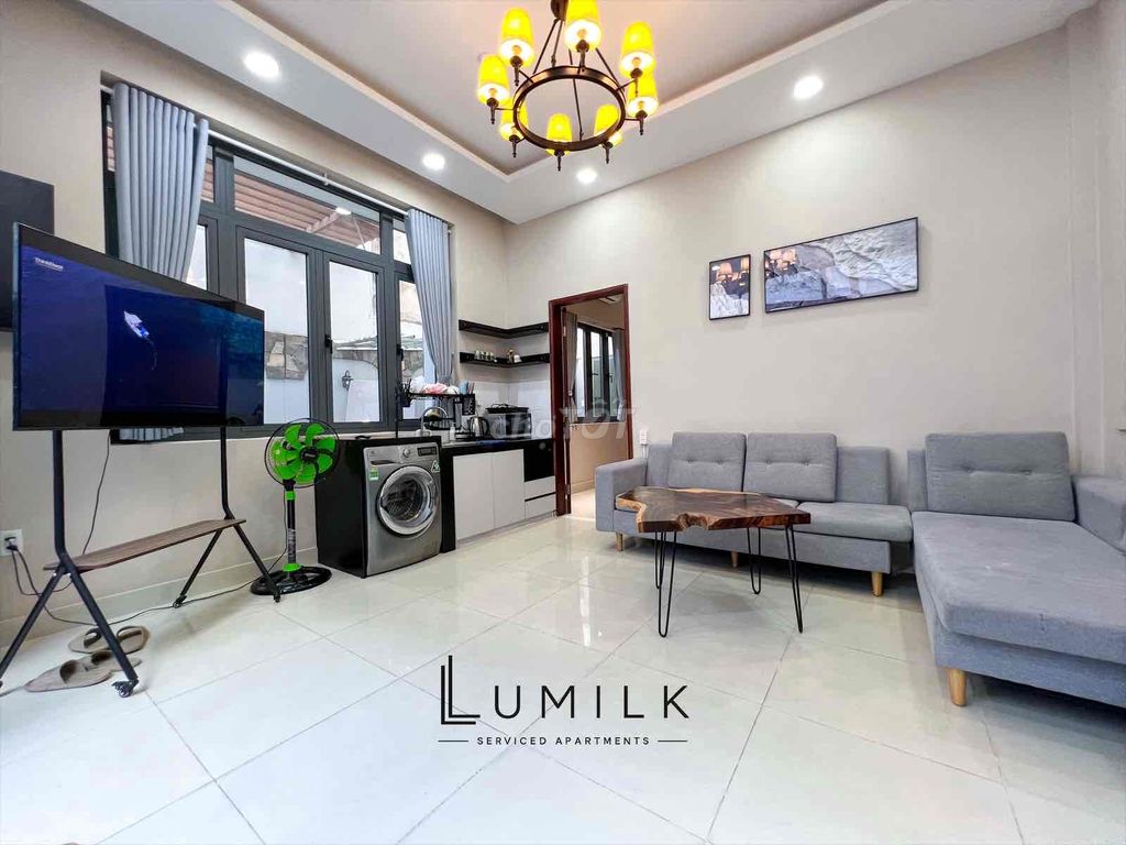 Central District One, one bedroom, one garden living room, private washing machine.