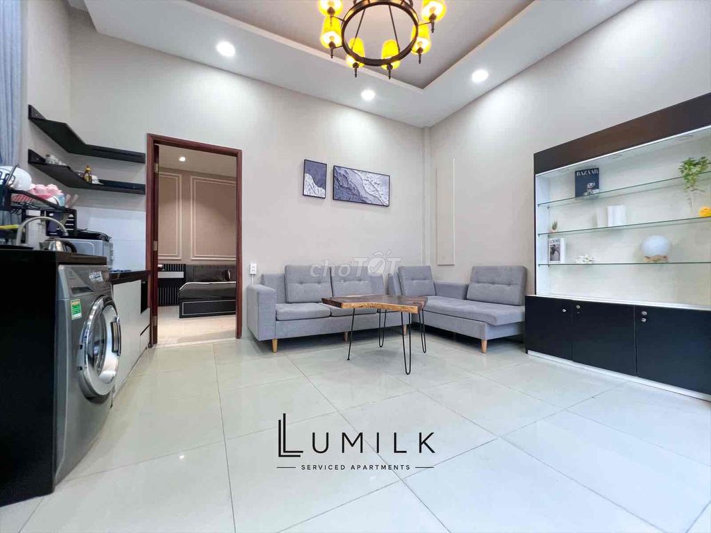 Central District One, one bedroom, one garden living room, private washing machine.