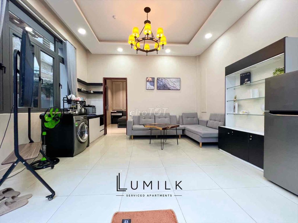 Central District One, one bedroom, one garden living room, private washing machine.