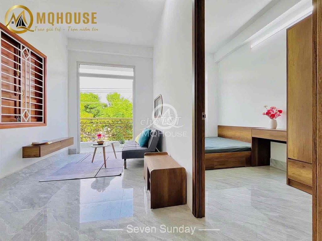 The Studio 1st Bedroom System near Etown Cộng Hoà station T3 Tân Bình