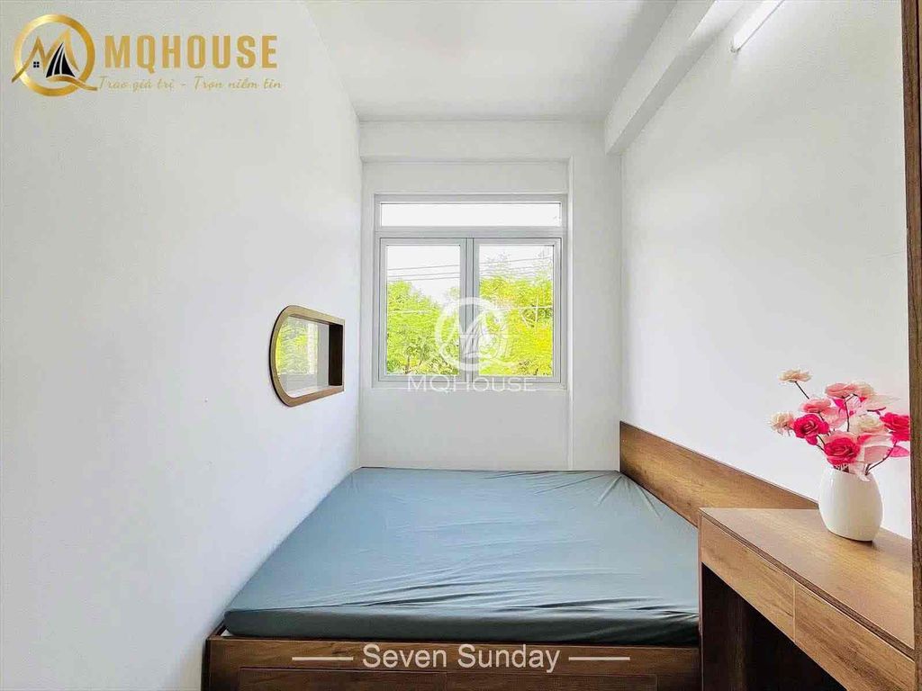 The Studio 1st Bedroom System near Etown Cộng Hoà station T3 Tân Bình