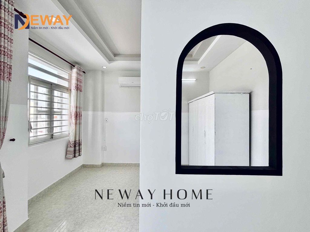 A big balconies-basin bedroom, which is basically new interior, near vhu.