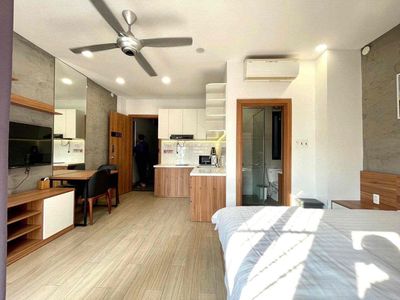The senior service apartment right around Trần Não - the full interior delivery table