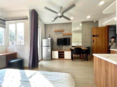 The senior service apartment right around Trần Não - the full interior delivery table