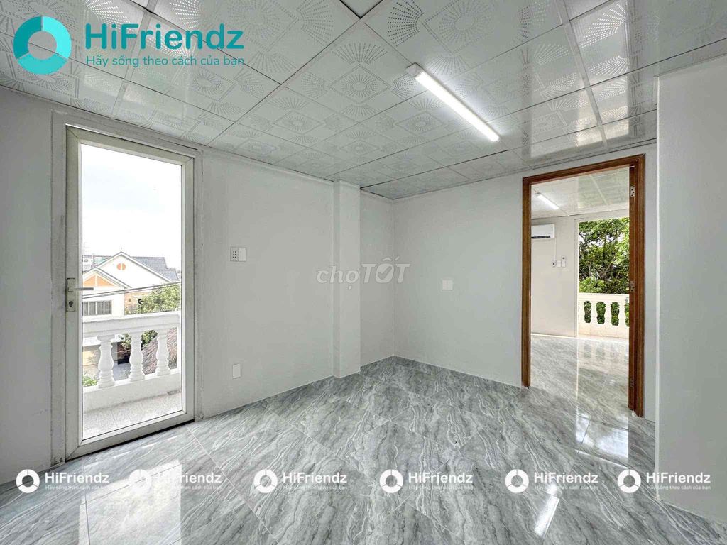 2 Phú Hữu Bedroom 9 – near the University of Science & umt www.viikii. 2 air conditioning