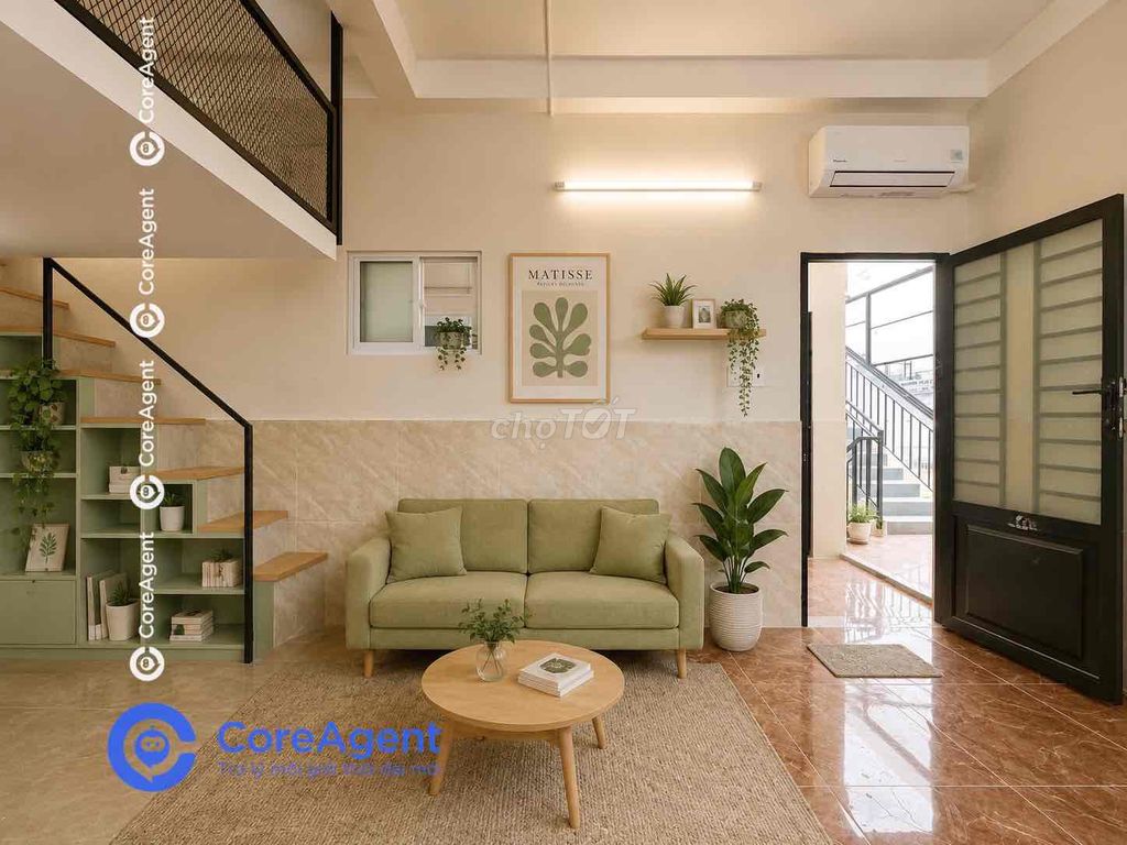 The apartment is full of furniture near aeon Tân Phú - commercial college.