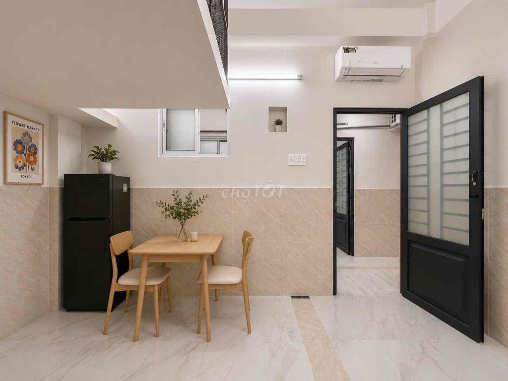 The apartment is full of furniture near aeon Tân Phú - commercial college.