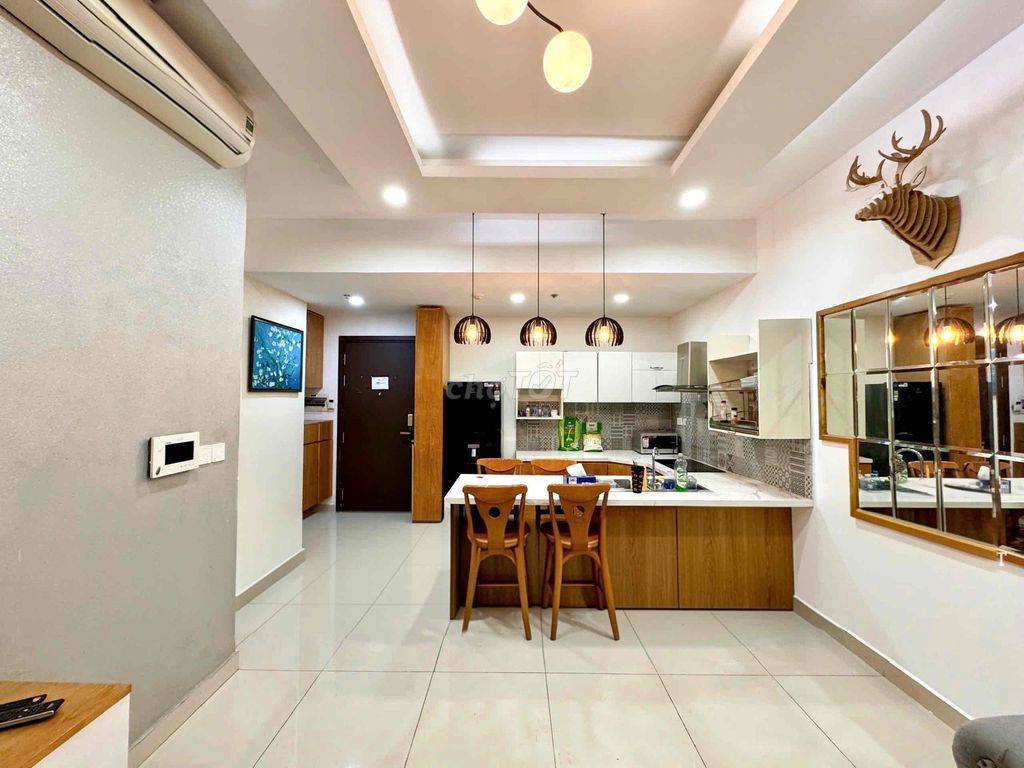 Two bedrooms 76 m2 The Tresor full interior