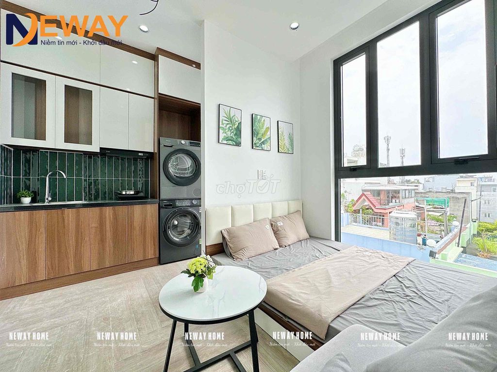 High-class service apartment - Full interior - just in the shower dress - pink pink