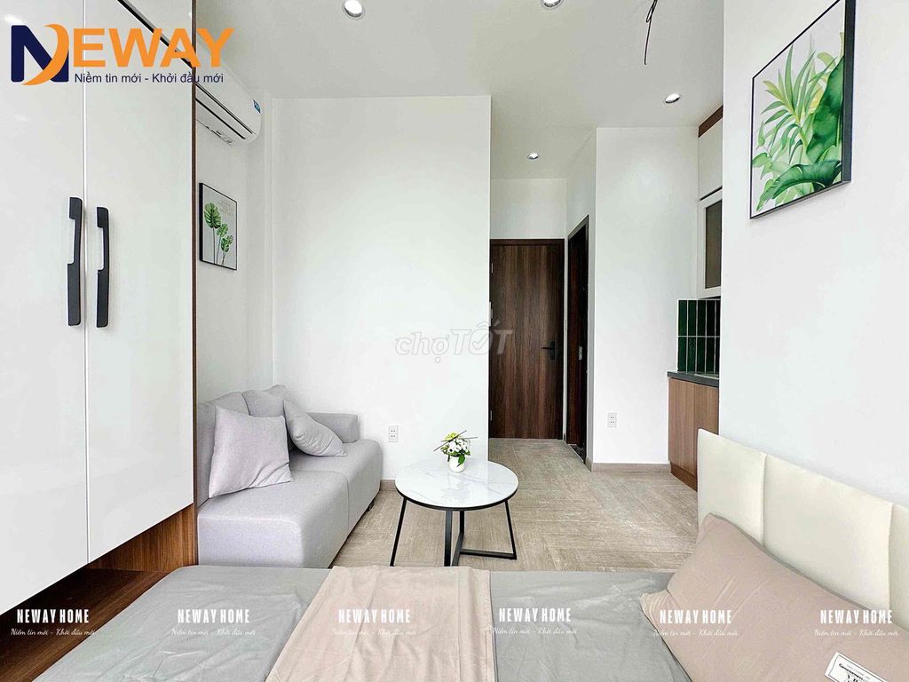 High-class service apartment - Full interior - just in the shower dress - pink pink