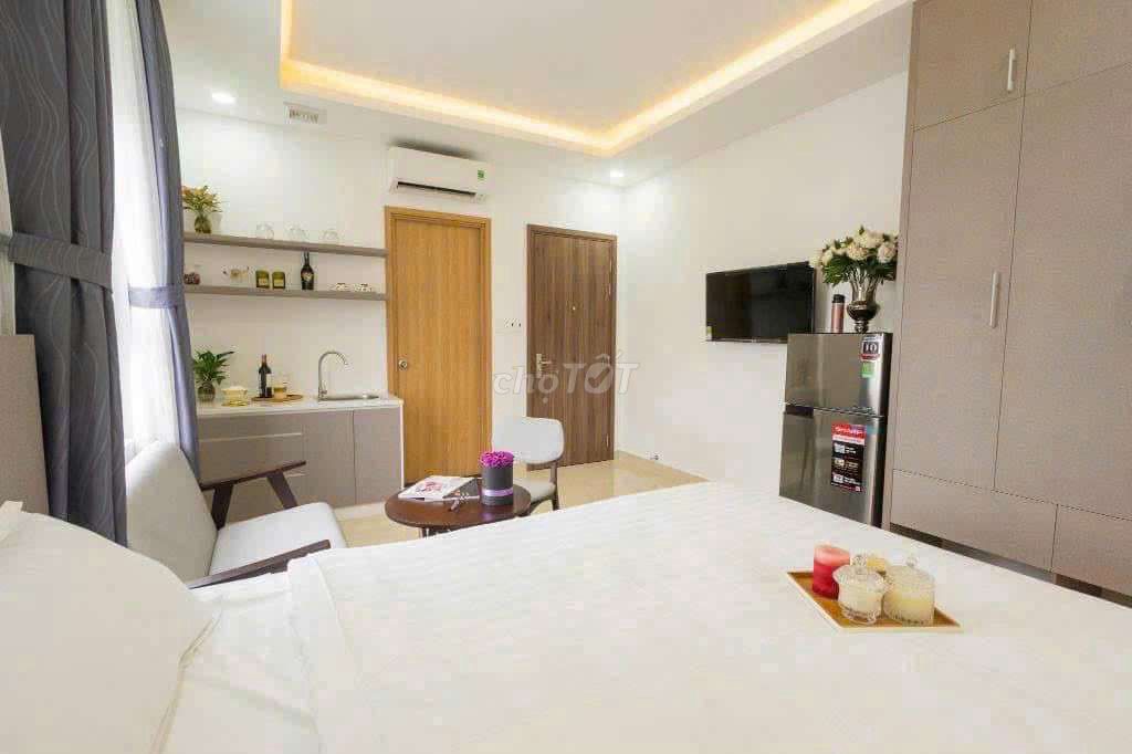 Studio interior, window, Nguyễn Khoái district 4 near 1 .5_7_8