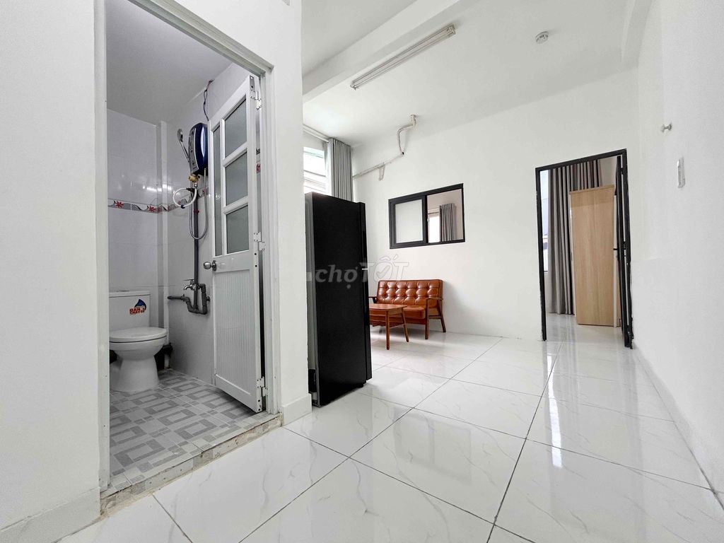 The 1st Bedroom of the Private Washer Full of Homes right down to 4 Phú Nhuận