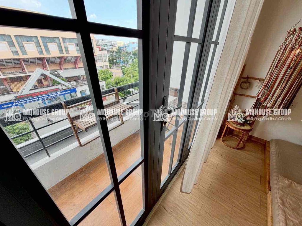 service apartment - full interior - balcony airing hvt nvt hvt