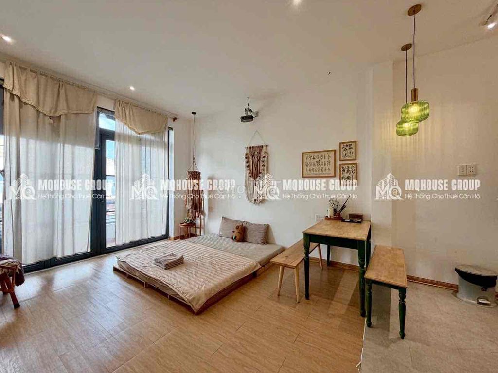 service apartment - full interior - balcony airing hvt nvt hvt