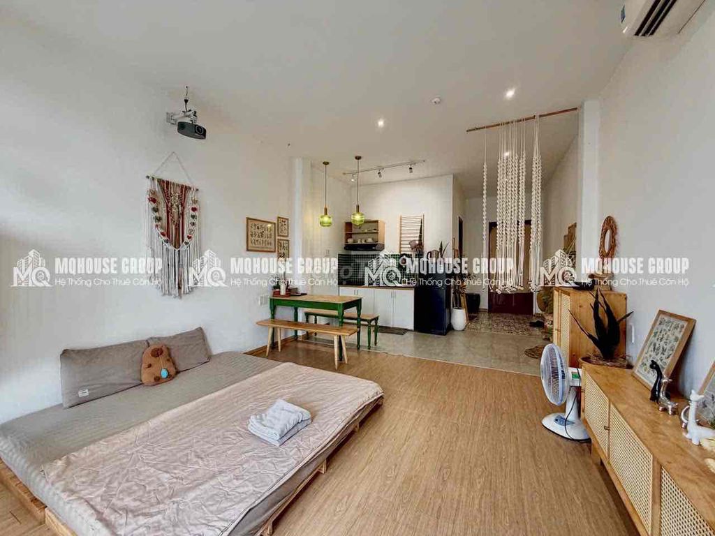 service apartment - full interior - balcony airing hvt nvt hvt