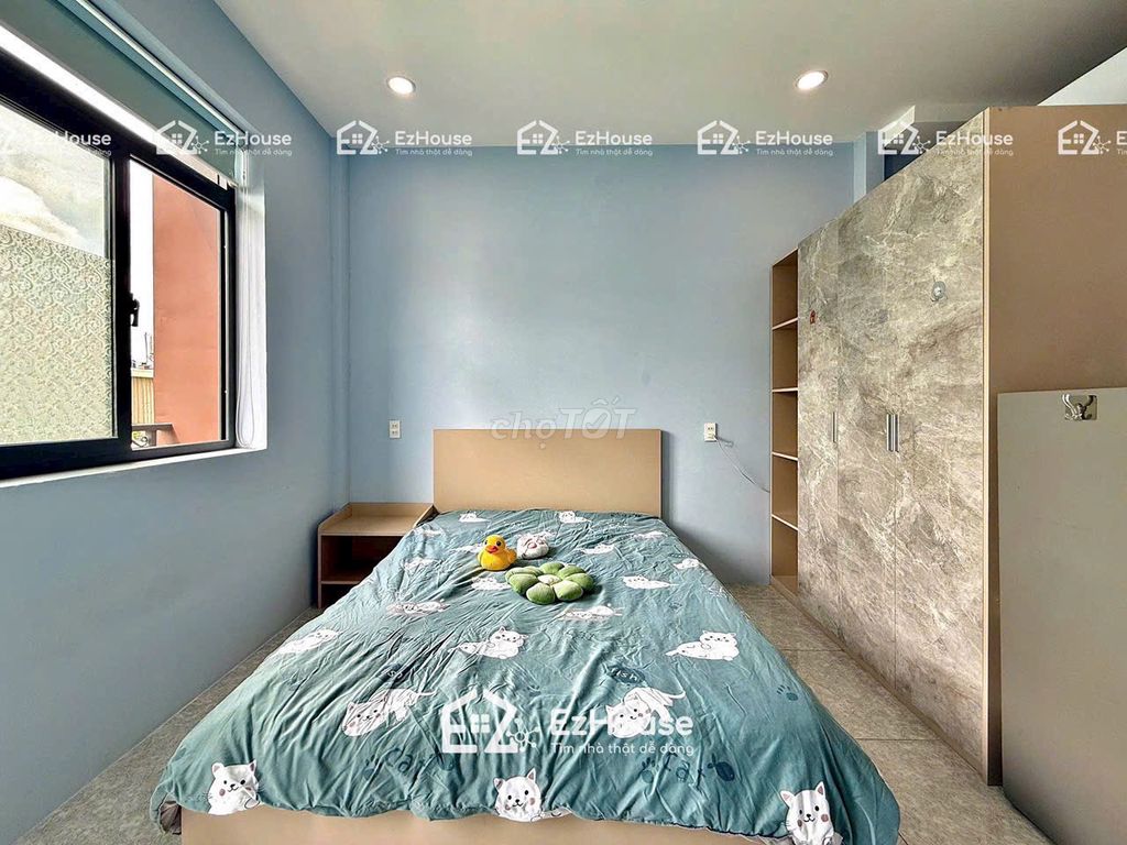 Trần Tấn Tân Phú balcony studio - full free car