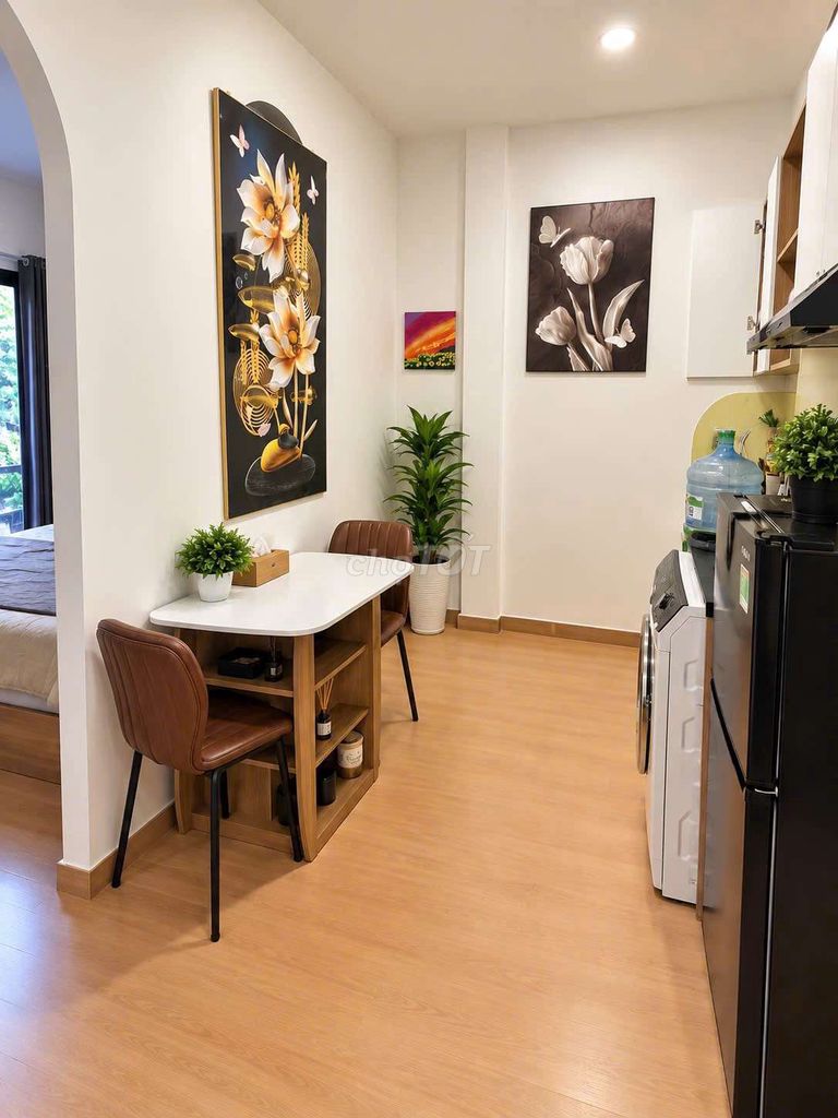The apartment is a full bedroom in the prime place.