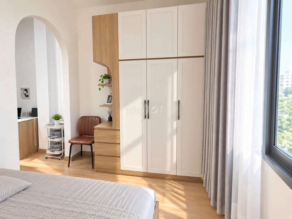 The apartment is a full bedroom in the prime place.