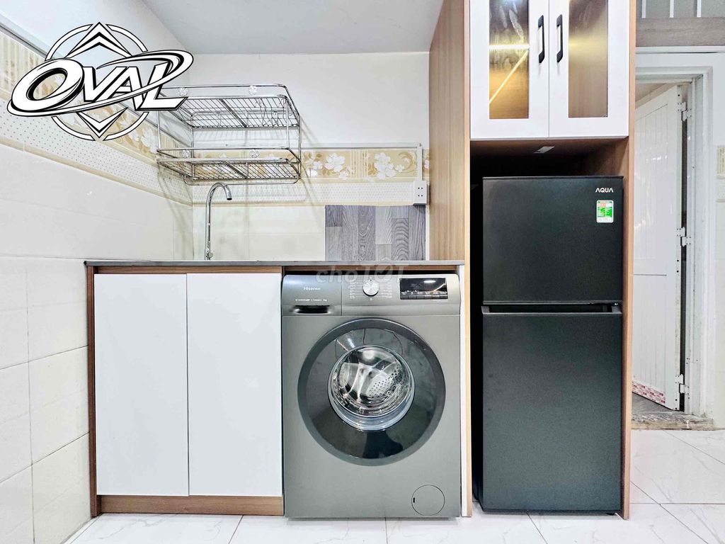apartment plus full interior plus private washing machine - right on payroll