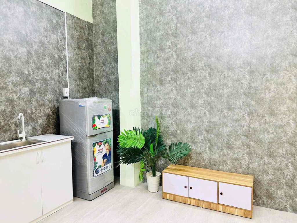 Rent the 3rd-Cao Thắng-new apartment in shape - full interior