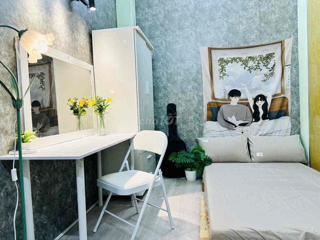Rent the 3rd-Cao Thắng-new apartment in shape - full interior