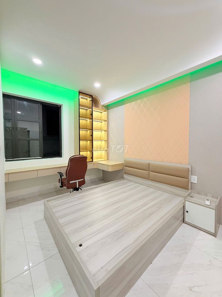 Rent a small apartment, full nth, cityland Gò Vấp elevator.