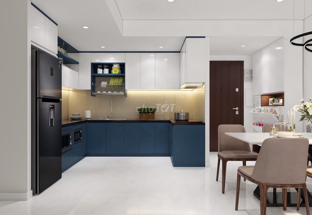 Rent Chung Cư Nguyễn Kim-70 meters, 2 bedrooms at 14 million/50.