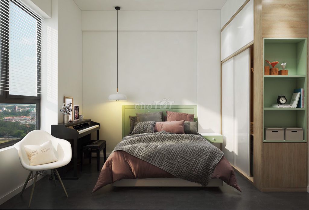 Rent Chung Cư Nguyễn Kim-70 meters, 2 bedrooms at 14 million/50.