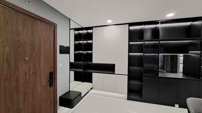 He rents Diamond Brilliant's apartment to a nice new house.
