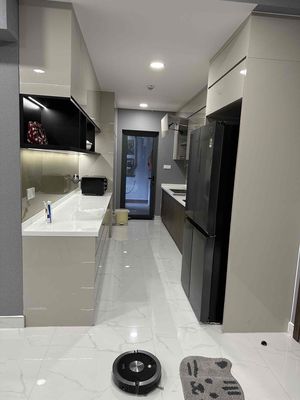 He rents Diamond Brilliant's apartment to a nice new house.