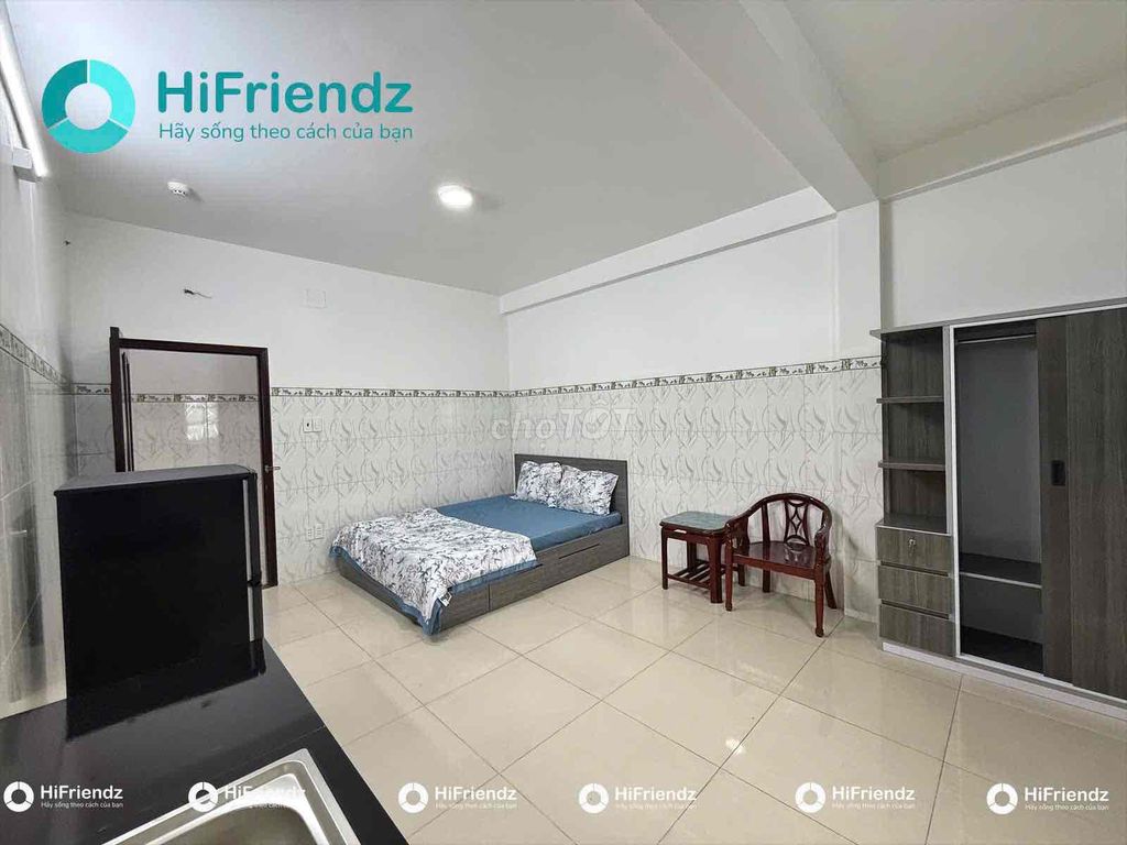 The studio is full of beautiful furniture near the station - Hà Huy Giáp.
