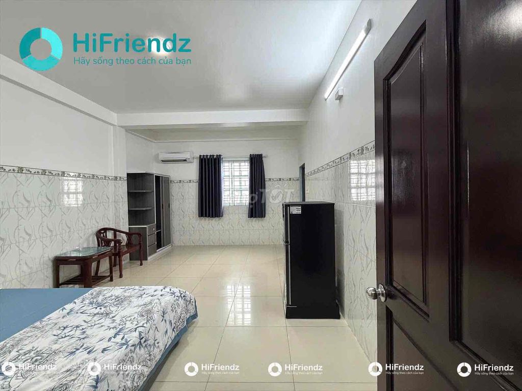 The studio is full of beautiful furniture near the station - Hà Huy Giáp.