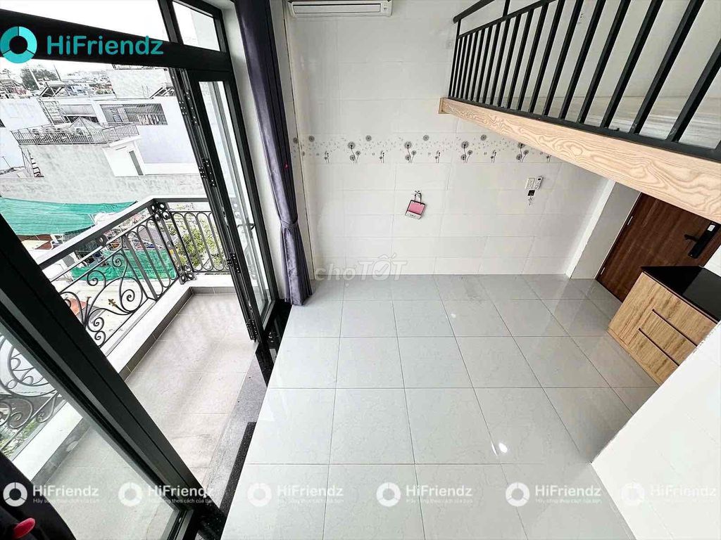 For the new construction of the Watch, there's a 100 percent new balcony right here,
