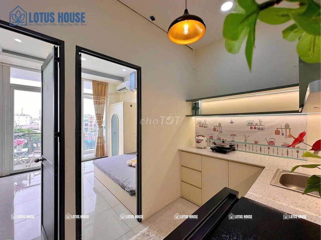 Two bedrooms, rare, soft! Full interior, with balcony - head T10 empty - G