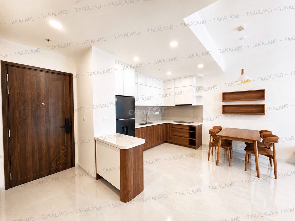 Rent two bedrooms 74 meters of beautiful furniture, 16.5 million a month, located in Victoria Village District 2.