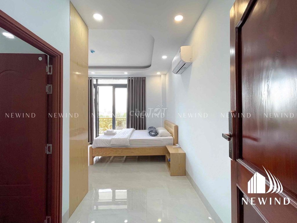 Rent studio full interior, private washing machine, credit card only.