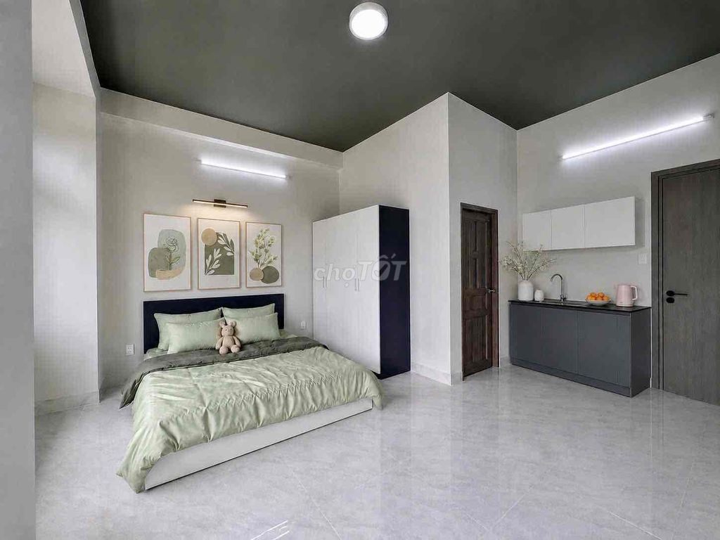 balcony apartment - river view - next ueh, vhu - full interior