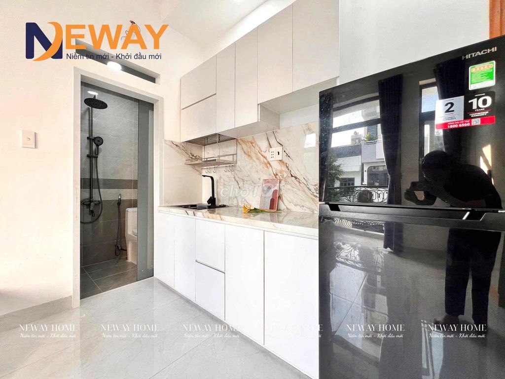 The public balcony studio is 35 M2 wide next to aeon mall Tân Phú