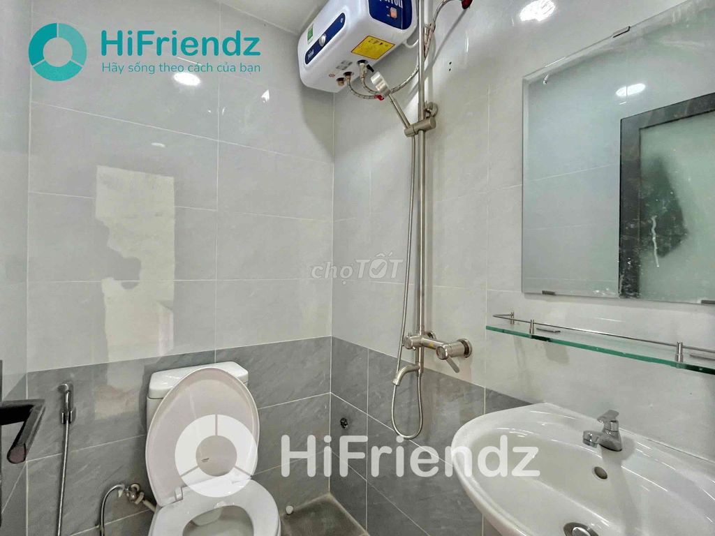 Rents a balcony stuido apartment near Nguyễn Thị Thập lotte mart mmc