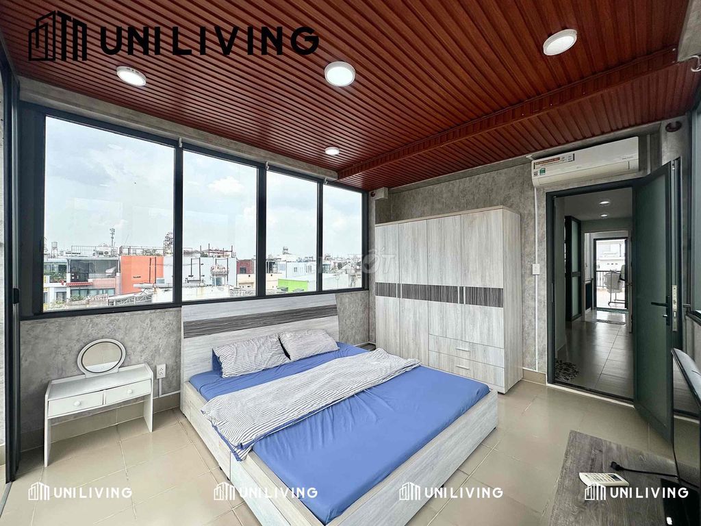 apartment 1 bedroom full-view bill superview at Phan Văn Trị - Bình Thạnh