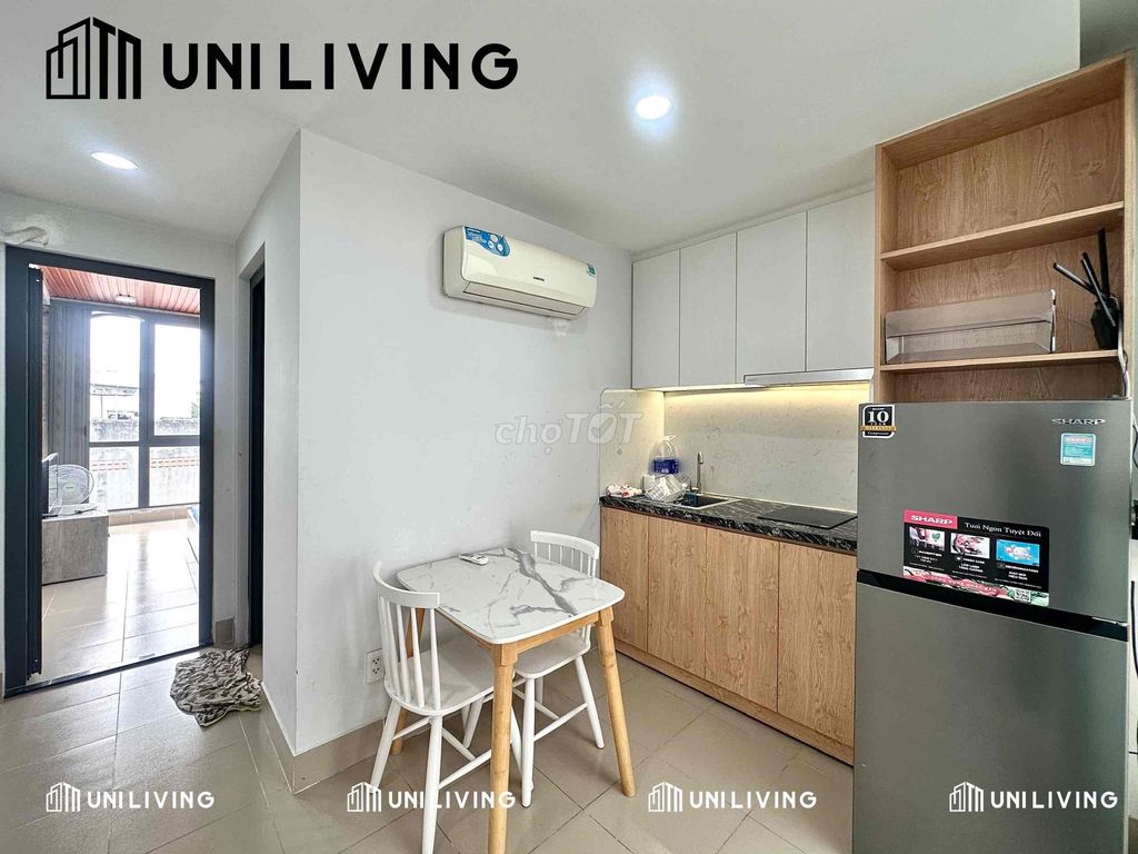 apartment 1 bedroom full-view bill superview at Phan Văn Trị - Bình Thạnh