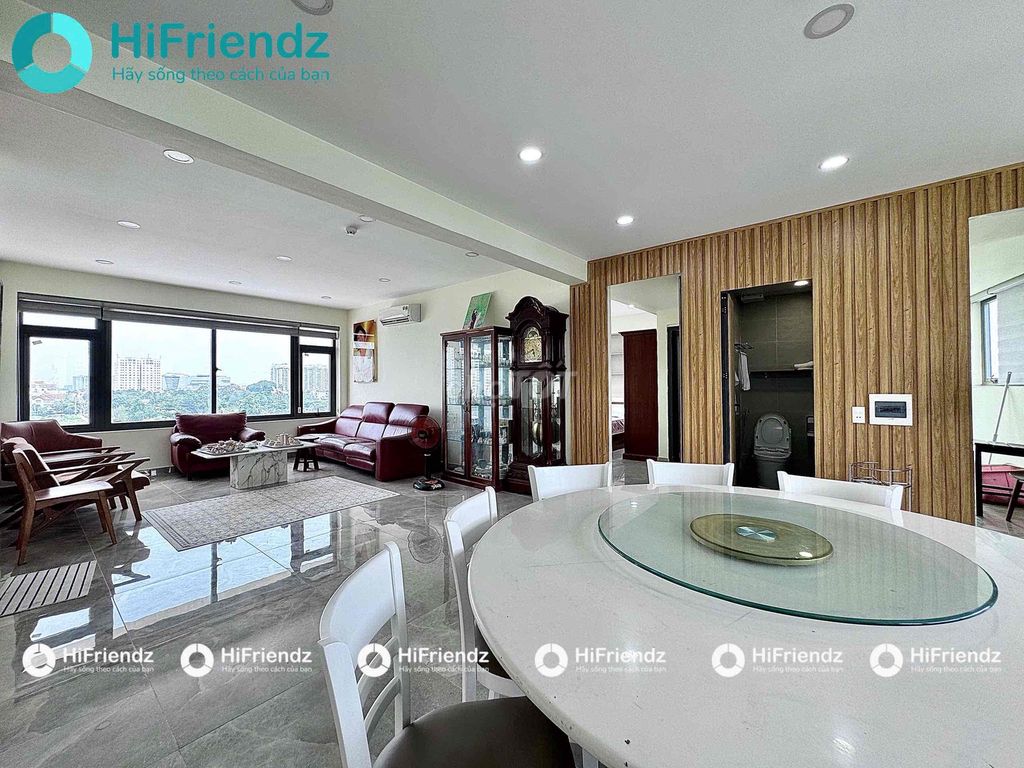 The corner of 2 bedroom 45 M2 - full interior - 2 toilets - winter balcony - space