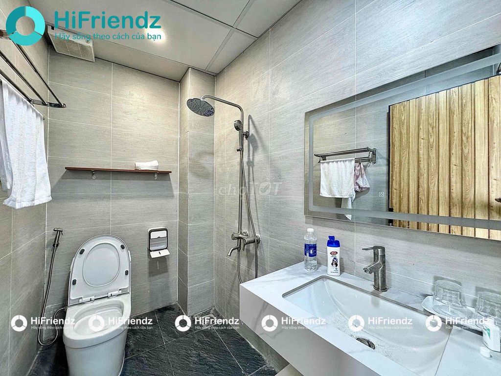 The corner of 2 bedroom 45 M2 - full interior - 2 toilets - winter balcony - space