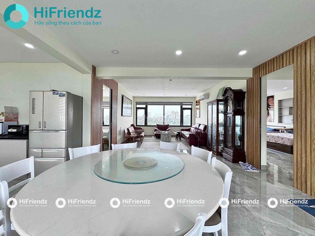 The corner of 2 bedroom 45 M2 - full interior - 2 toilets - winter balcony - space