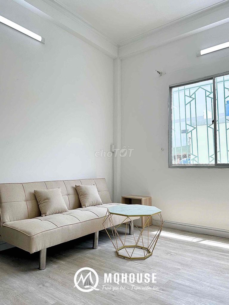 Rent an apartment full of furniture - sky window Lê Đại Hành District 11