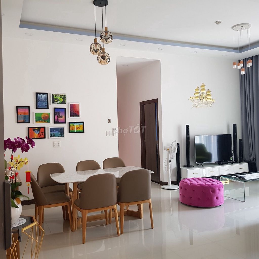 Renting apartment bmc, District 1, 100 meters2, 3 bedrooms, 15 million.